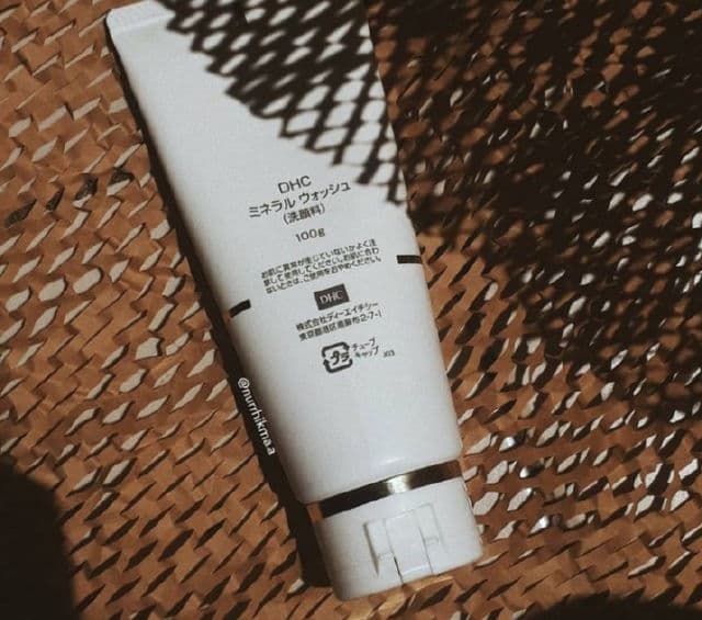 DHC Mineral Face Wash review photo by Nurhikmah