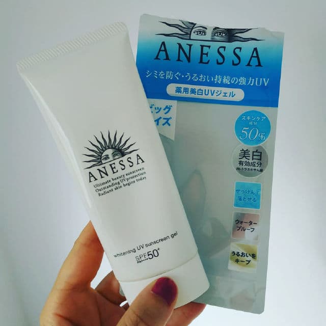Shiseido Anessa Whitening UV Sunscreen Gel SPF50+ PA++++ review photo by Ophelias