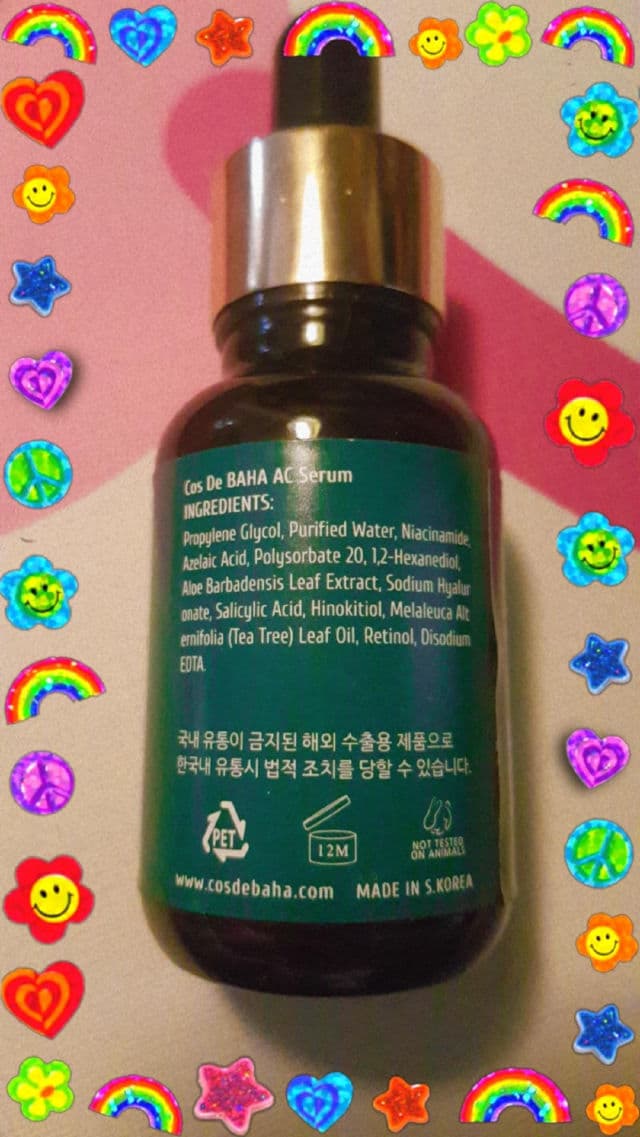 Cos de Baha Azelaic Acid Hinokitiol Clear Skin Serum review photo by OyaOra