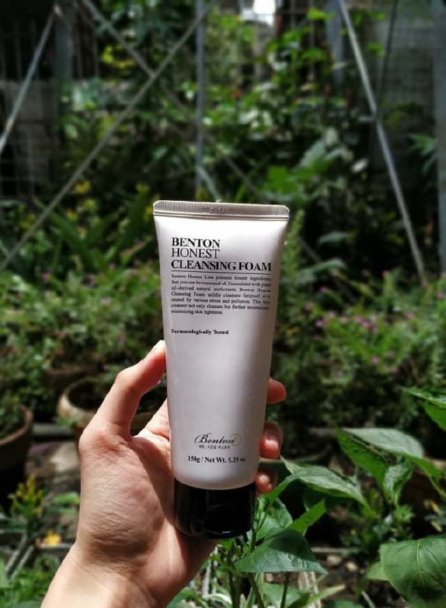 BENTON Honest Cleansing Foam review photo by PatchUnnie