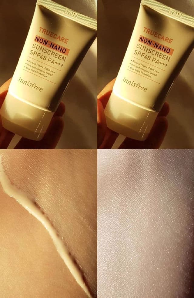 INNISFREE Truecare Non-Nano Sunscreen SPF48 PA+++ review photo by Peaches7