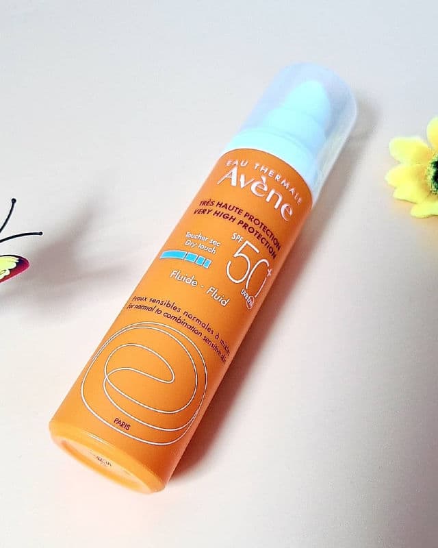 Avene Very High Protection Fluid Fragrance-Free SPF 50+ review photo by PaulaSimply