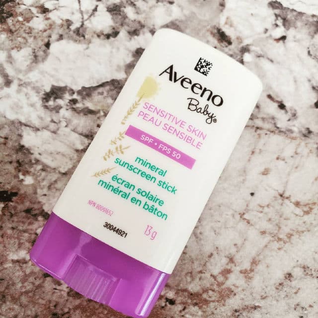 Aveeno Baby Sensitive Skin Face Stick with Broad Spectrum SPF 50 review photo by Pearlreviews