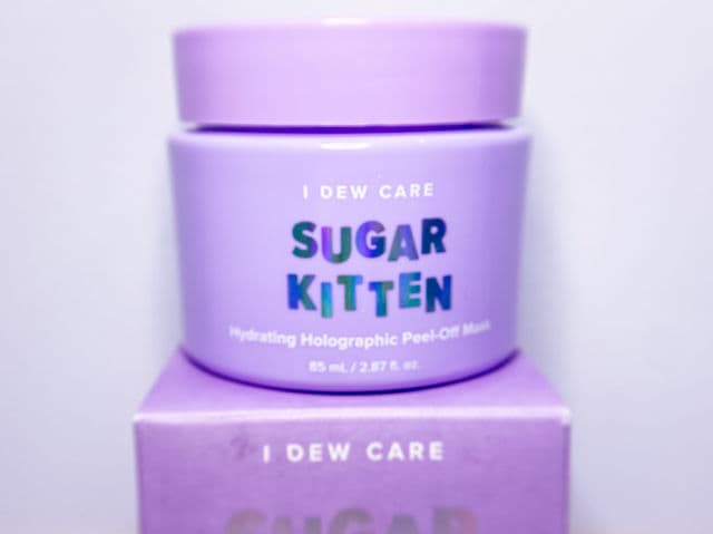 I Dew Care Sugar Kitten Hydrating Holographic Peel-Off Mask review photo by GlowyGail