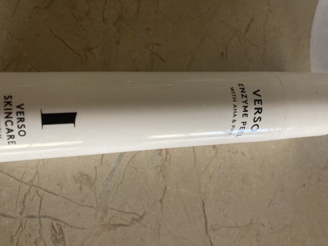 Verso Enzyme Peel with AHA & PHA review photo by VeryPickyOne