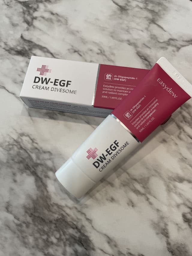 Easydew DW-EGF Cream Divesome review photo by Seoulfulkbeauty1