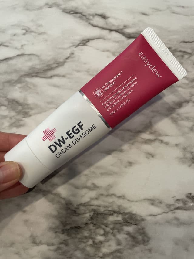 Easydew DW-EGF Cream Divesome review photo by Seoulfulkbeauty1