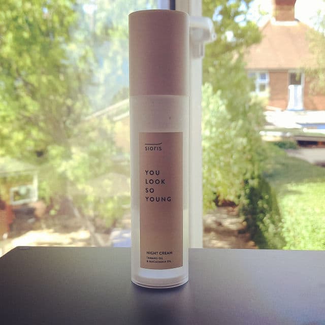 Sioris You Look So Young Night Cream review photo by Skinholygrail
