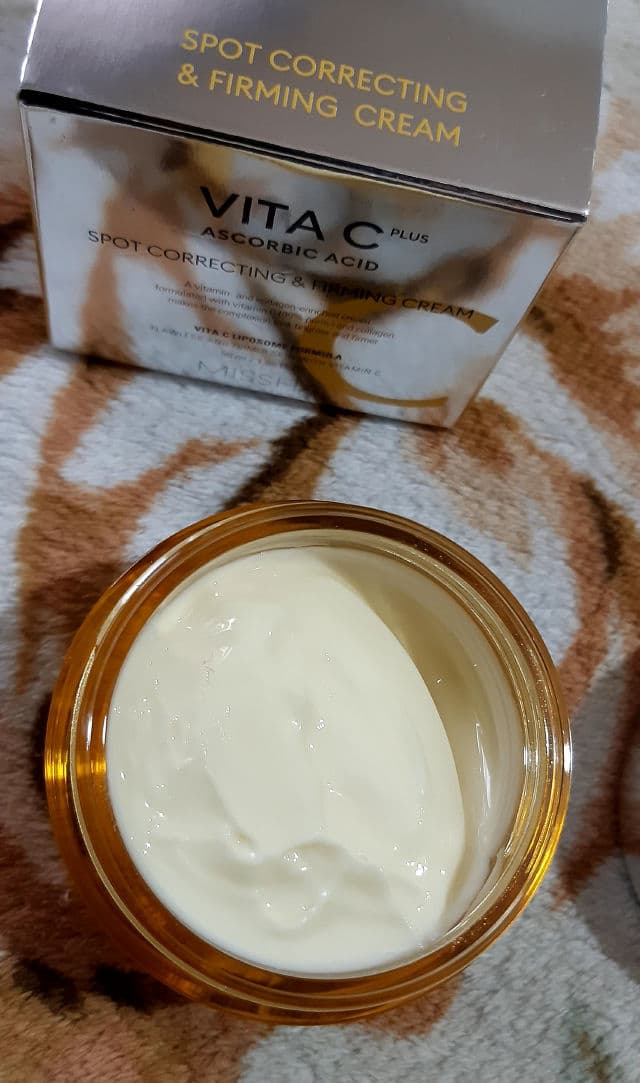 MISSHA Vita C Plus Spot Correcting & Firming Cream review photo by Aida07