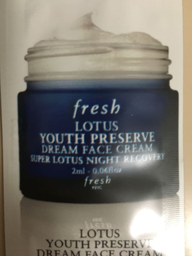 fresh Lotus Youth Preserve Dream Night Cream review photo by Pickyplans