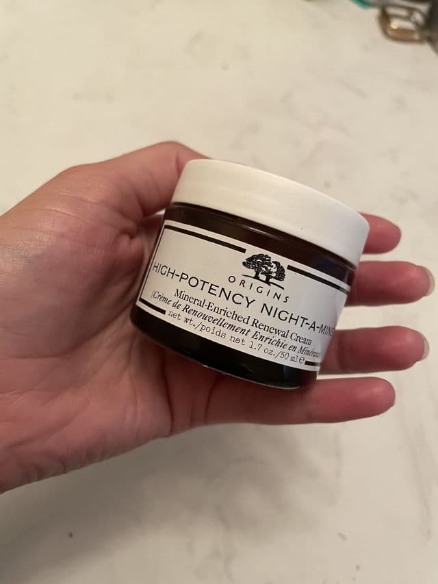 Origins High-Potency Night-A-Mins Oil-Free Resurfacing Cream with Fruit-Derived AHAs review photo by TouchedbyKasandra