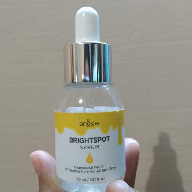 Langsre Brightspot Serum review photo by Behindthedew