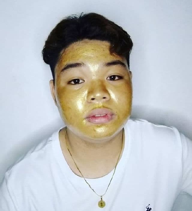 Megan Peel Off Mask with Gold Collagen review photo by skincarewithian