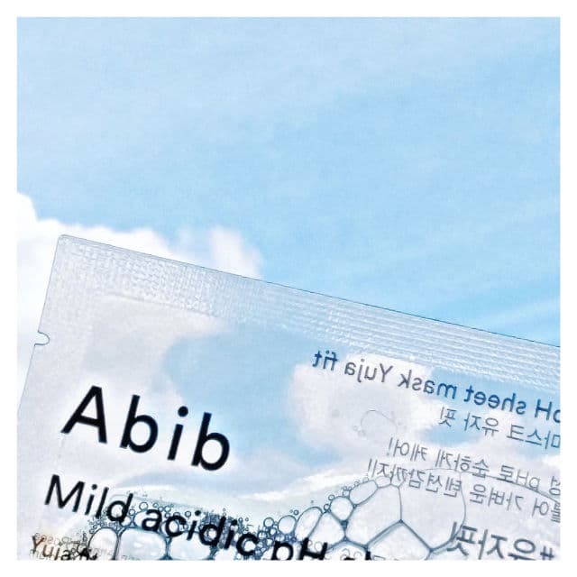 Abib Mild Acidic pH Sheet Mask Yuja Fit review photo by whenfarhanareviews