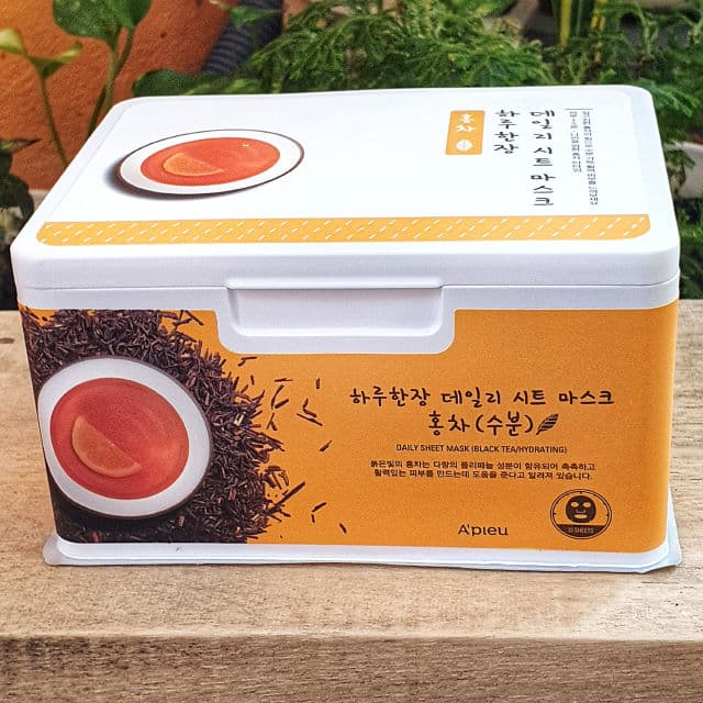 A'pieu Daily Sheet Mask – Black Tea (Hydrating) review photo by PickyLady