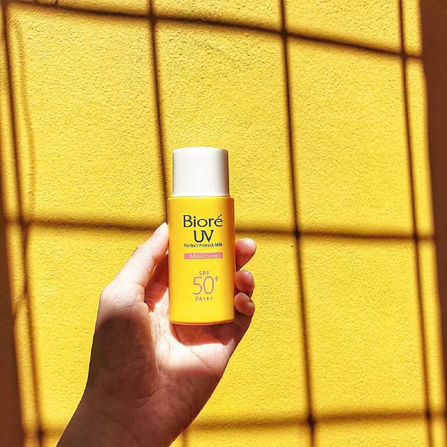Biore UV Perfect Protect Milk Moisture SPF 50+ review photo by PickyLady