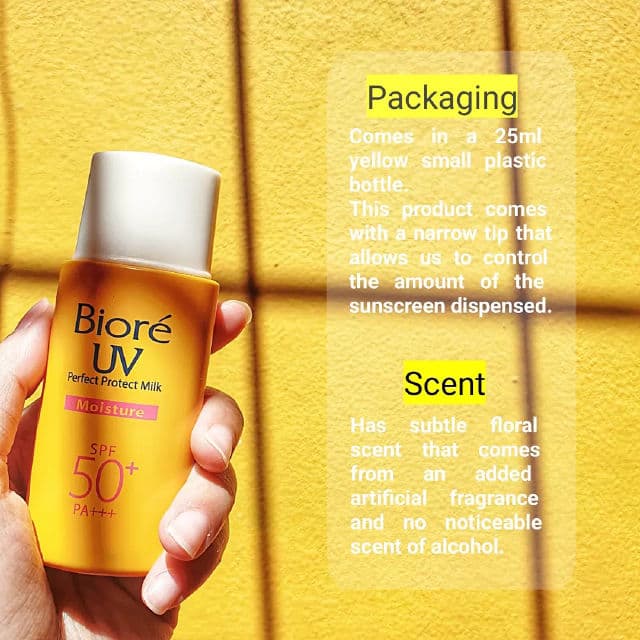 Biore UV Perfect Protect Milk Moisture SPF 50+ review photo by PickyLady