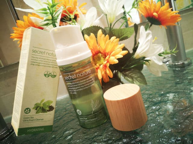 Secret Nature Green Tea Oil to Foam Cleanser review photo by PickyVanesa