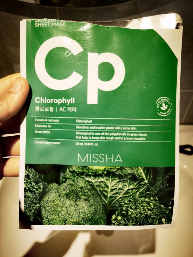 MISSHA AC Care Chlorophyll review photo by PickyVanesa