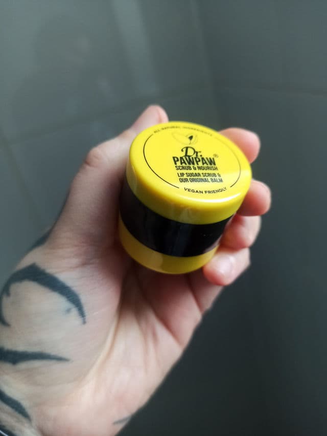 Dr. PAWPAW Lip Scrub and Nourish Duo Pot review photo by PinkRust