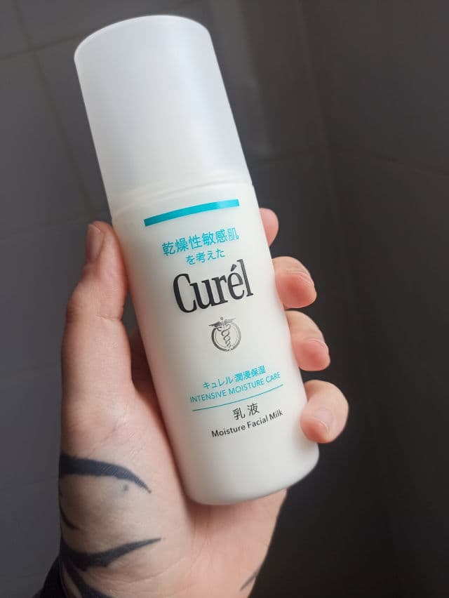 Curel Intensive Moisture Care Moisture Facial Milk review photo by PinkRust
