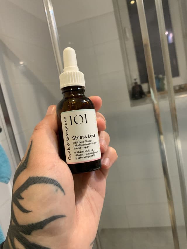 Geek & Gorgeous Stress Less Serum review photo by PinkRust