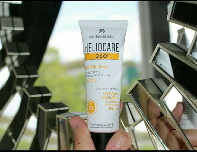 Heliocare Gel Oil Free Dry Touch SPF 50 review photo by Btrskin