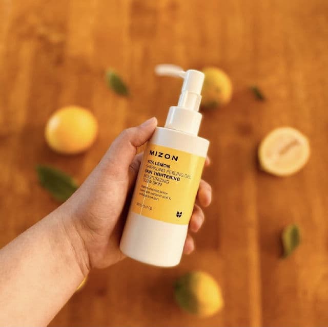 Mizon Vita Lemon Sparkling Peeling Gel review photo by Prissflowers