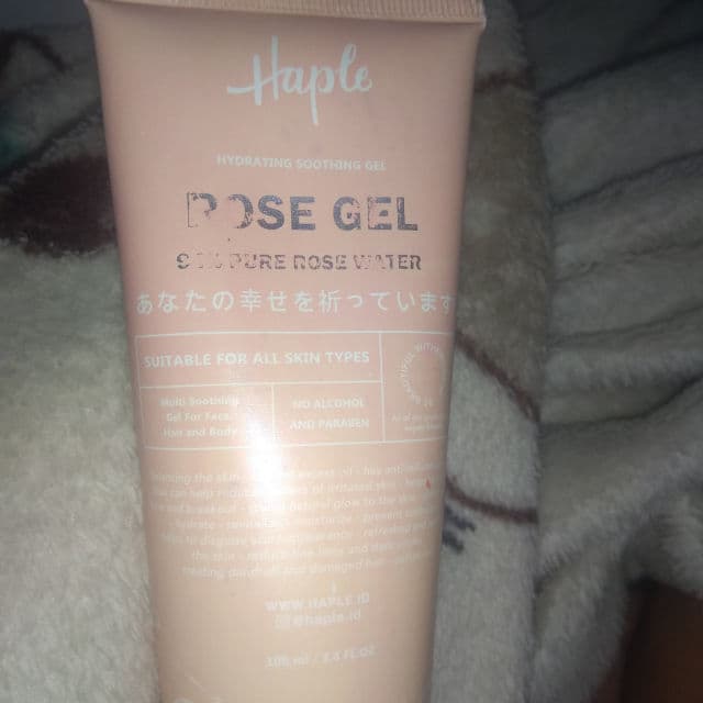 Haple Rose Gel review photo by PuspaKarina