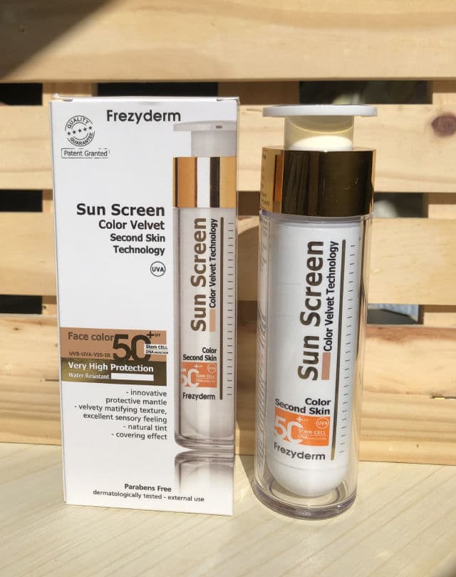 FrezyDerm Sun Screen Color Velvet Face Cream SPF 50+ review photo by Rad