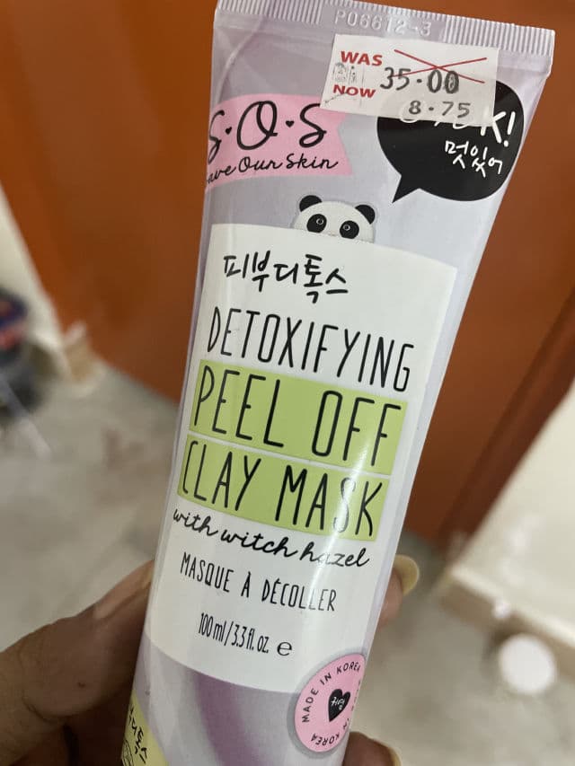 Oh K! SOS Peel Off Clay Mask review photo by Raheema