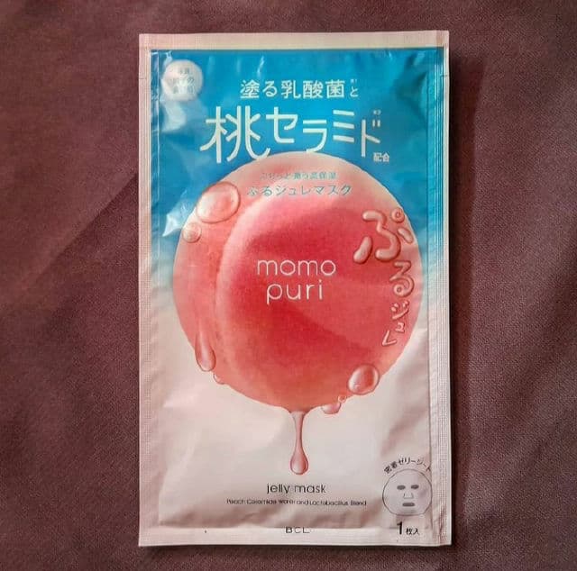 BCL Momo Puri Peach Milk Jelly Mask review photo by RaniSrg