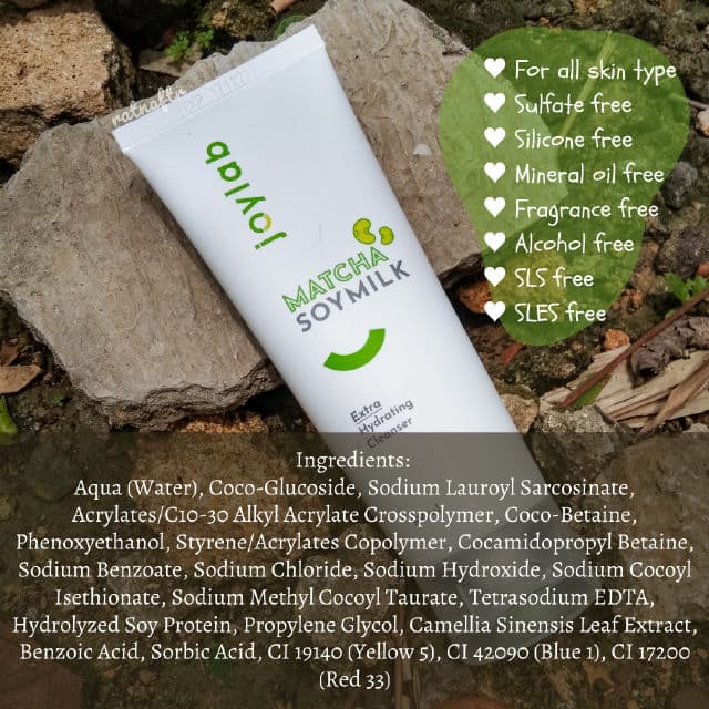 Joylab Matcha Soy Milk Extra Hydrating Cleanser  review photo by Ratnaftr