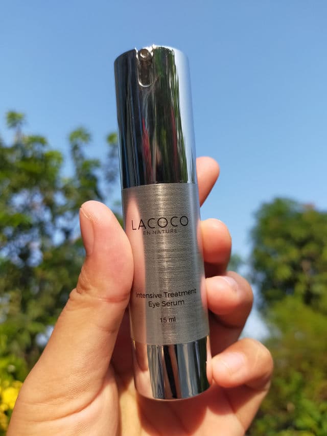 Lacoco en nature Intensive Treatment Eye Serum review photo by Reiza