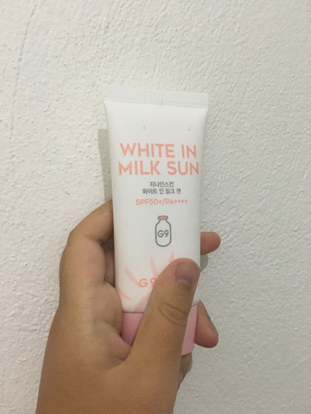 G9 SKIN White In Milk Sun SPF 50+ / PA++++ review photo by Renamp