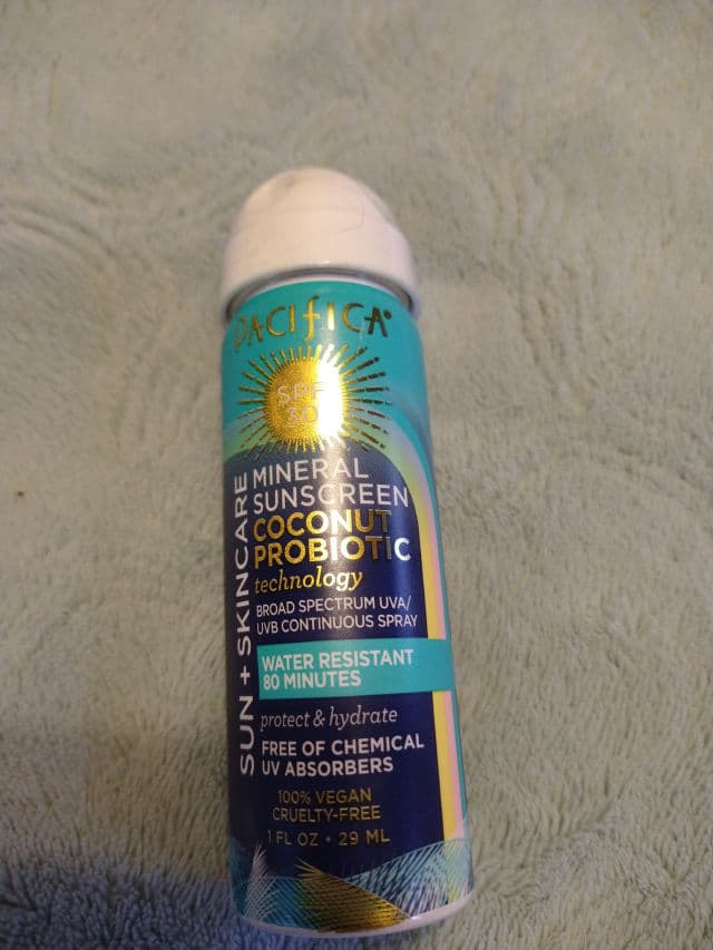 Pacifica Sun + Skincare SPF 30 Mineral Faceshade Coconut Probiotic review photo by ReneeC