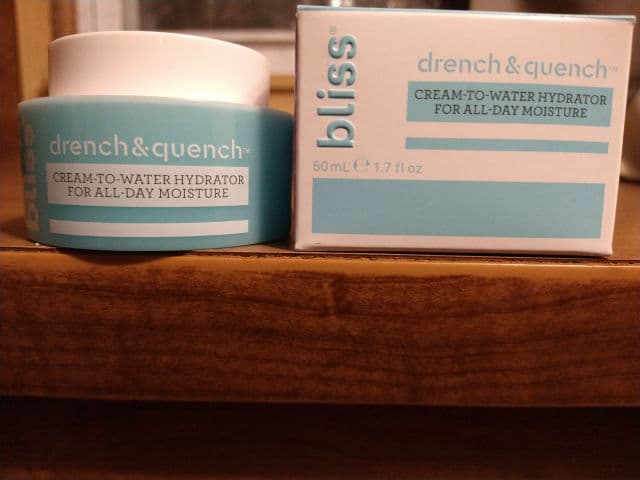 Bliss Drench & Quench Cream-to-Water review photo by ReneeC