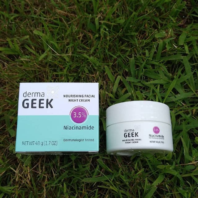 Derma Geek Nourishing Facial Night Cream Niacinamide 3.5% review photo by ReneeC