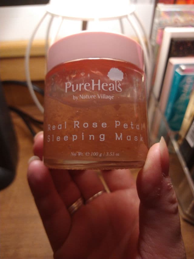 Pureheals Real Rose Petal Sleeping Mask review photo by ReneeC