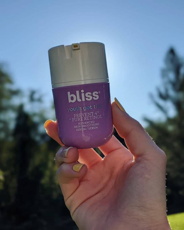 Bliss Youth Got This Serum Prevent-4 Pure Retinol Advanced Skin Smoothing Serum review photo by Renterese