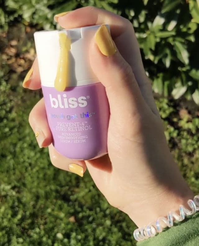 Bliss Youth Got This Serum Prevent-4 Pure Retinol Advanced Skin Smoothing Serum review photo by Renterese