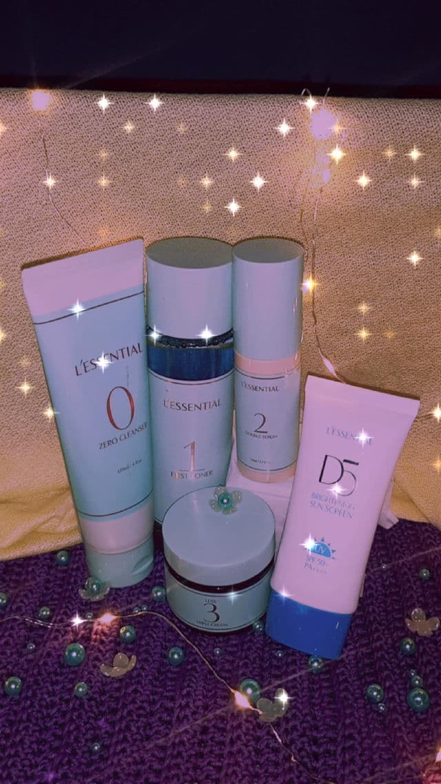 L'ESSENTIAL Double Serum review photo by Ridha