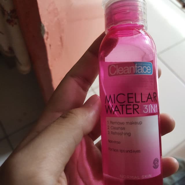Purbasari CleanFace Micellar Water 3in1 for Normal Skin review photo by Rikaafrianti