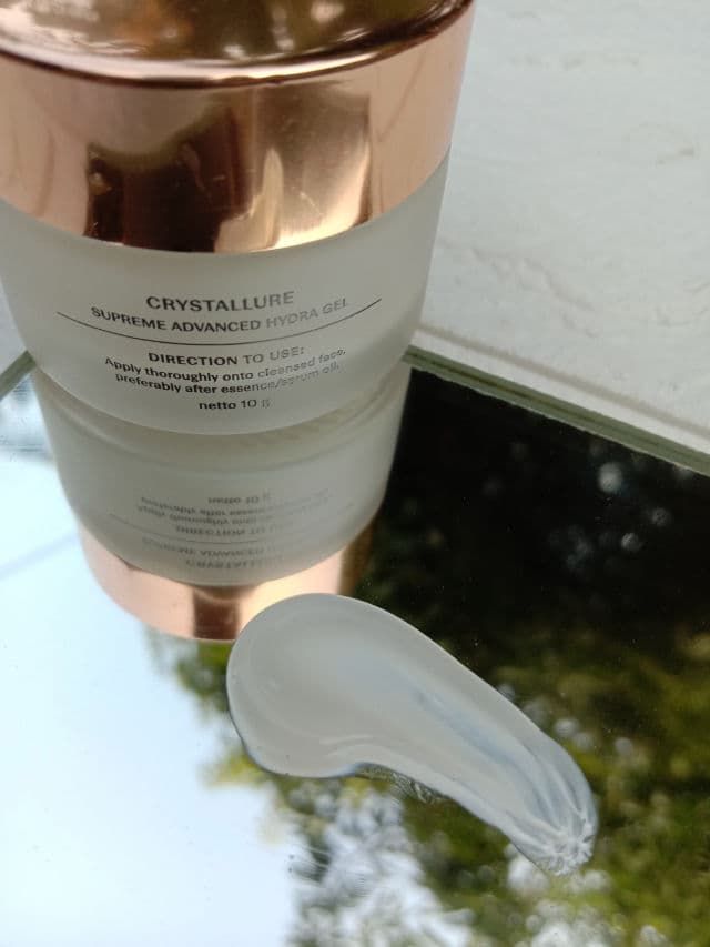 Crystallure by Wardah Supreme Advanced Hydra Gel review photo by RinaMarfuah