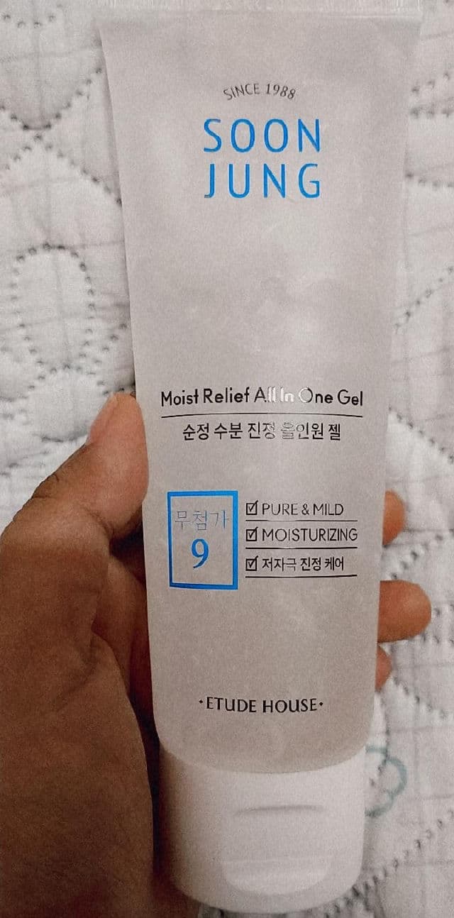 ETUDE SoonJung Moist Relief All-in-One Gel review photo by Rinii