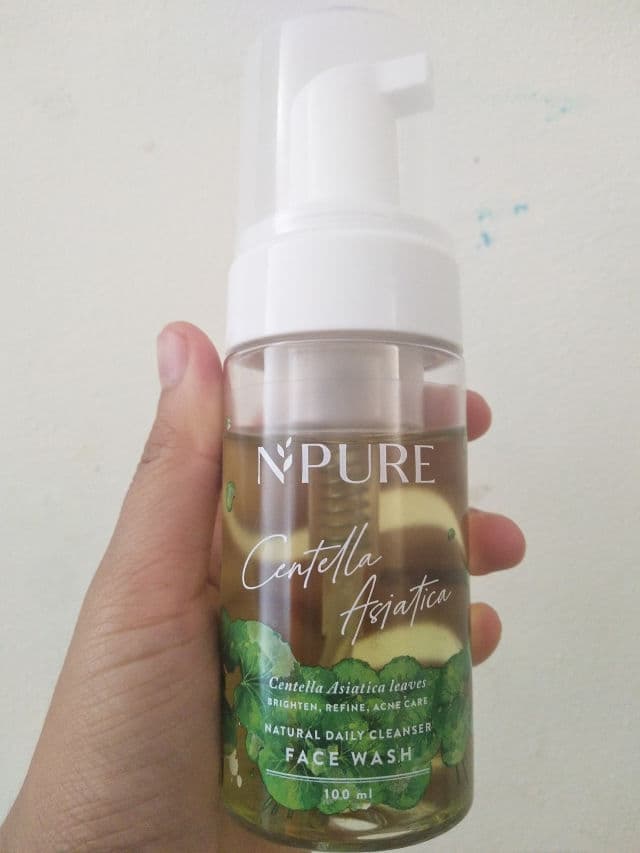 N'Pure Face Wash / Foam Centella Asiatica (Cica Series) review photo by Ririnriani