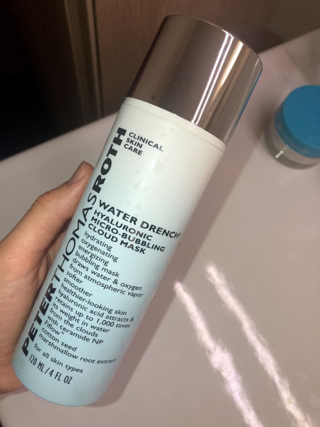 Peter Thomas Roth Water Drench Hyaluronic Micro-Bubbling Cloud Mask review photo by Ritanm