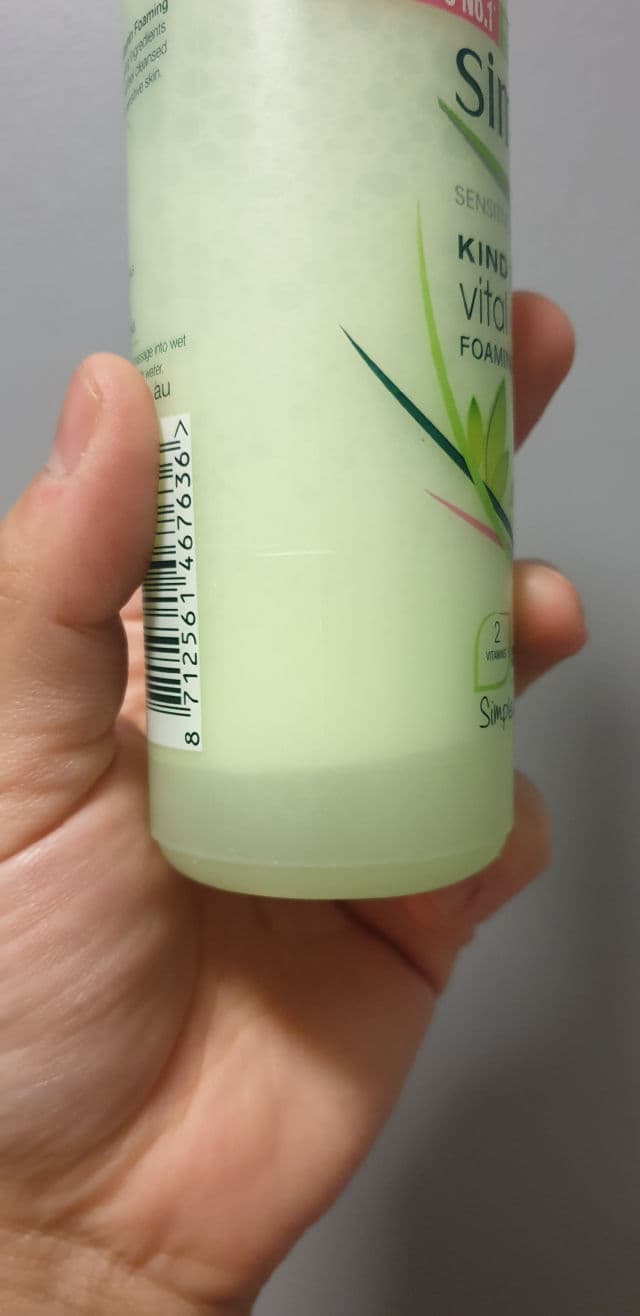 Simple Kind to Skin Vital Vitamin Foaming Cleanser review photo by Rubee