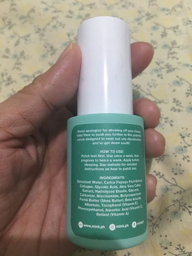 Mink PH Peek-ini Serum review photo by RurouniNeko