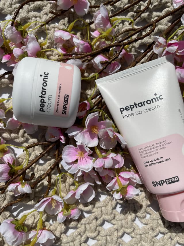SNP Prep Peptaronic Tone Up Cream review photo by Ruthieandskincare